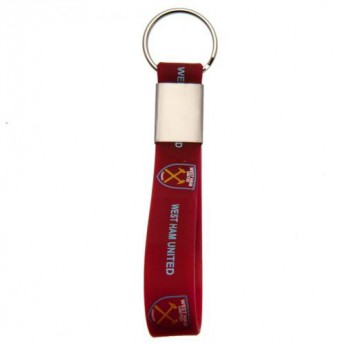 West Ham United kulcstartó Silicone Keyring