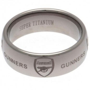 FC Arsenal gyűrű Super Titanium Medium