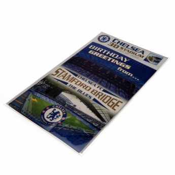 FC Chelsea születésnapi köszöntő Pop-Up Birthday Card