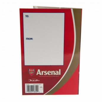 FC Arsenal születésnapi köszöntő Pop-Up Birthday Card