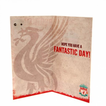 FC Liverpool születésnapi köszöntő Birthday Card Brother