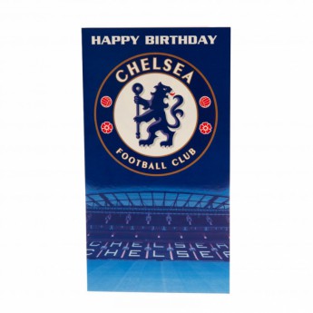 FC Chelsea születésnapi köszöntő Birthday Card