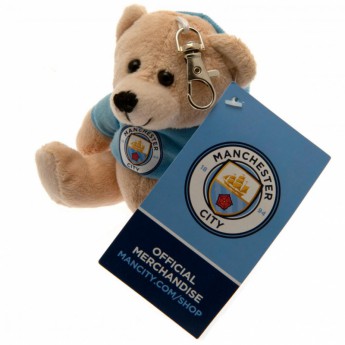 Manchester City plüss mackó Bag Buddy Bear