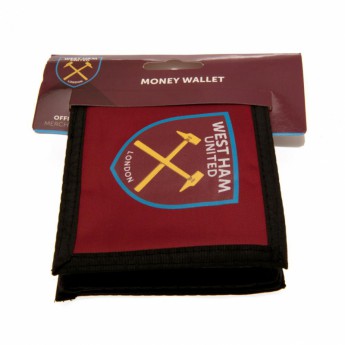 West Ham United nylonból készült pénztárca Canvas Wallet