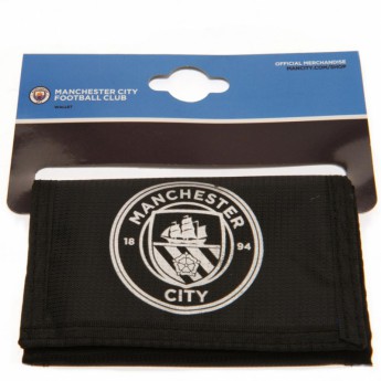 Manchester City nylonból készült pénztárca black Nylon Wallet