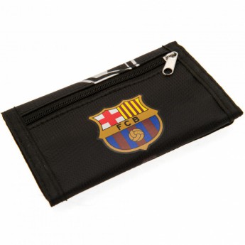 FC Barcelona nylonból készült pénztárca black Nylon Wallet