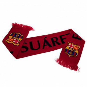 FC Barcelona téli sál Scarf Suarez