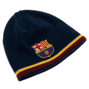 FC Barcelona téli sapka double sided blue red