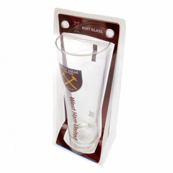 West Ham United poharak Tall Beer Glass