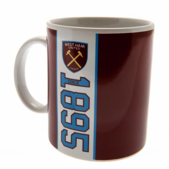 West Ham United bögre Mug and Coaster Set