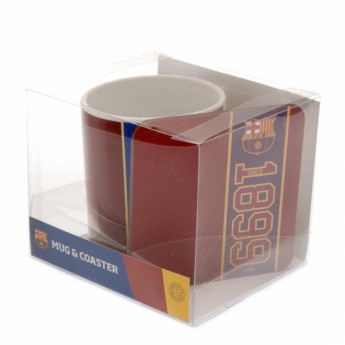 FC Barcelona bögre Mug and Coaster Set