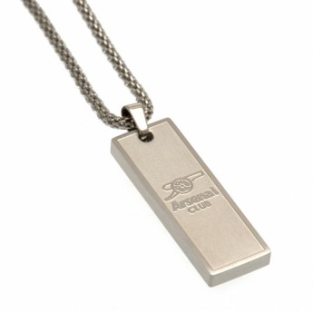 FC Arsenal nyaklánc medállal Oblong Pendant & Chain