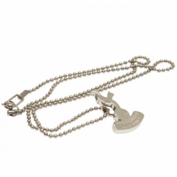 Tottenham nyaklánc medállal Stainless Steel Pendant & Chain