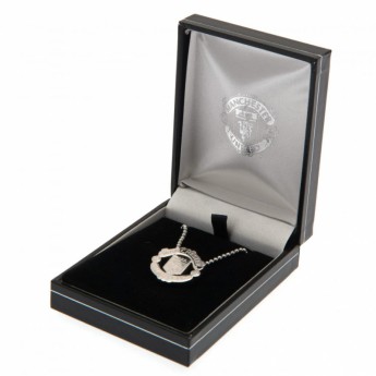Manchester United nyaklánc medállal Stainless Steel Pendant & Chain