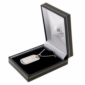 West Ham United nyaklánc dögcédulával Framed Dog Tag & Chain CT