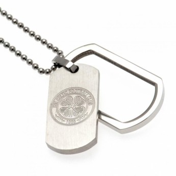 FC Celtic nyaklánc dögcédulával Framed Dog Tag & Chain