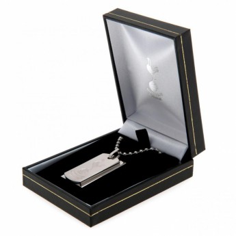 Tottenham nyaklánc dögcédulával Double Dog Tag & Chain