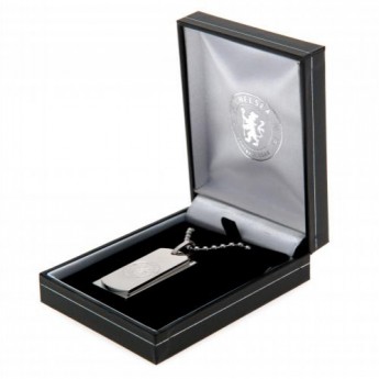 FC Chelsea nyaklánc dögcédulával Double Dog Tag & Chain