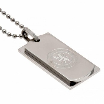 FC Chelsea nyaklánc dögcédulával Double Dog Tag & Chain