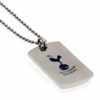 Tottenham nyaklánc dögcédulával Colour Crest Dog Tag & Chain
