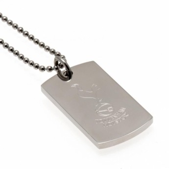 Tottenham nyaklánc dögcédulával Engraved Dog Tag & Chain