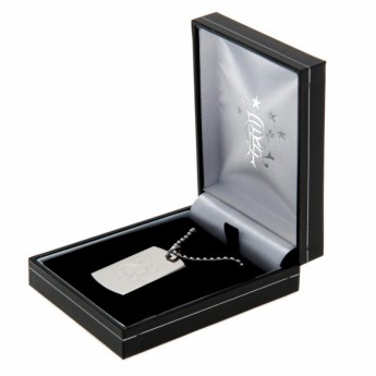 FC Rangers nyaklánc dögcédulával Engraved Dog Tag & Chain1