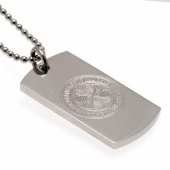 FC Celtic nyaklánc dögcédulával Engraved Dog Tag & Chain