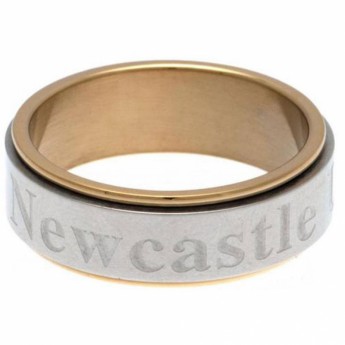 Newcastle United gyűrű Bi Colour Spinner Ring X-Small