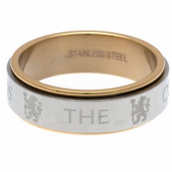 FC Chelsea gyűrű Bi Colour Spinner Ring Large