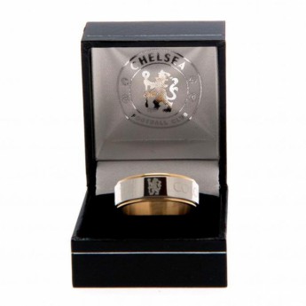 FC Chelsea gyűrű Bi Colour Spinner Ring Large