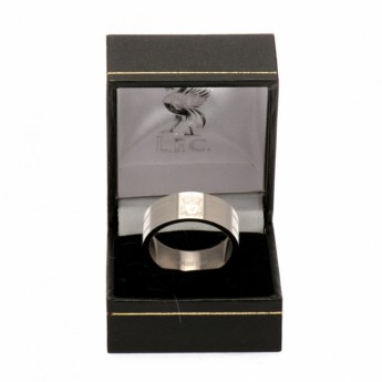 FC Liverpool gyűrű Stripe Ring Medium