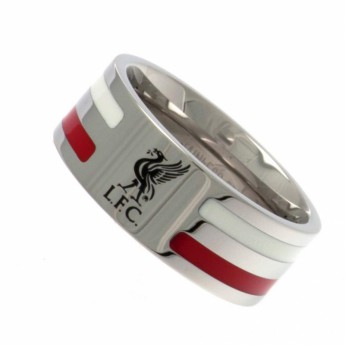 FC Liverpool gyűrű Colour Stripe Ring Large