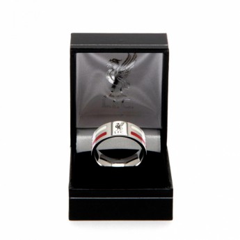 FC Liverpool gyűrű Colour Stripe Ring Large