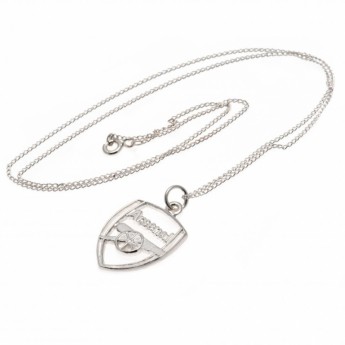 FC Arsenal nyaklánc medállal Silver Pendant & Chain CR