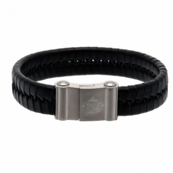 Sunderland bőr karkötő Single Plait Leather Bracelet
