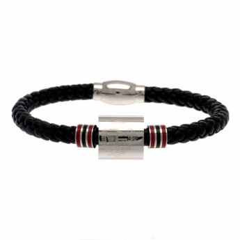 Sunderland bőr karkötő Colour Ring Leather Bracelet