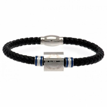 FC Chelsea bőr karkötő Colour Ring Leather Bracelet