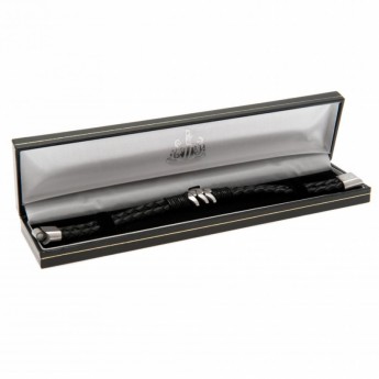 Newcastle United bőr karkötő Leather Bracelet