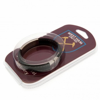 West Ham United szilikon karkötő Stitched Silicone Bracelet