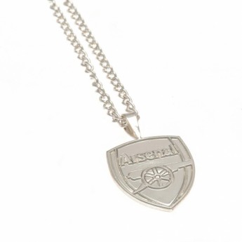 FC Arsenal nyakpánt Silver Plated Pendant & Chain XL