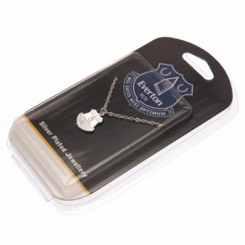 FC Everton nyaklánc medállal Silver Plated Pendant & Chain