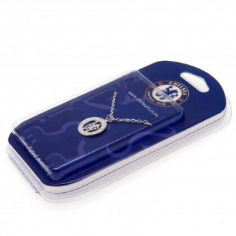 FC Chelsea nyaklánc medállal Silver Plated Pendant & Chain CR