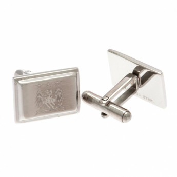 Manchester City nyakkendő tű és mandzsettagomb szett Tie Slide & Cufflink Set EC