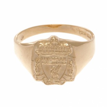 FC Liverpool gyűrű 9ct Gold Crest Large