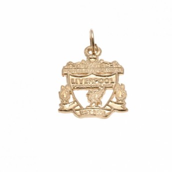 FC Liverpool arany medál 9ct Gold Pendant Crest