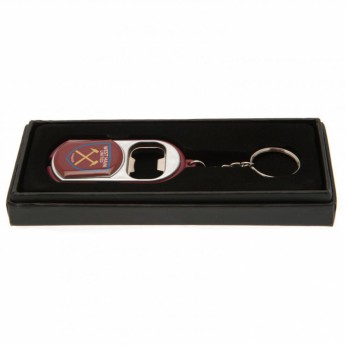 West Ham United kulcstartó üveg nyitóval Key Ring Torch Bottle Opener