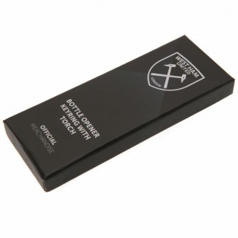 West Ham United kulcstartó üveg nyitóval Key Ring Torch Bottle Opener