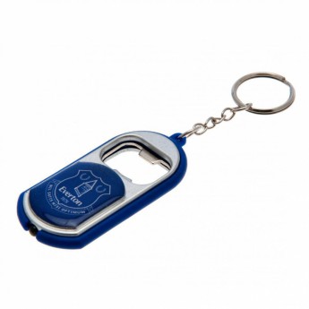 FC Everton kulcstartó üveg nyitóval Key Ring Torch Bottle Opener