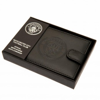 Manchester City bőr pénztárca emEmbossed Leather Wallet 805