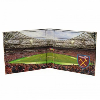 West Ham United bőr pénztárca Panoramic Wallet